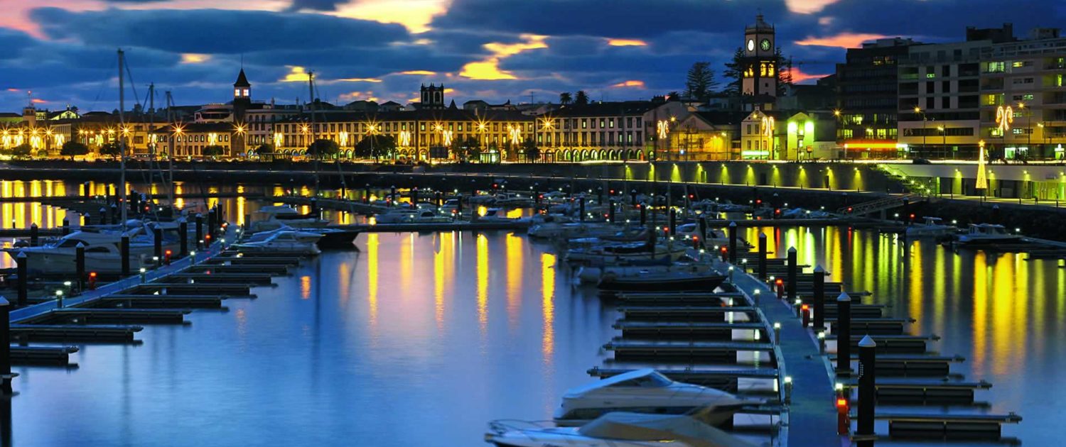 Port de plaisance de Ponta Delgada, île de São Miguel