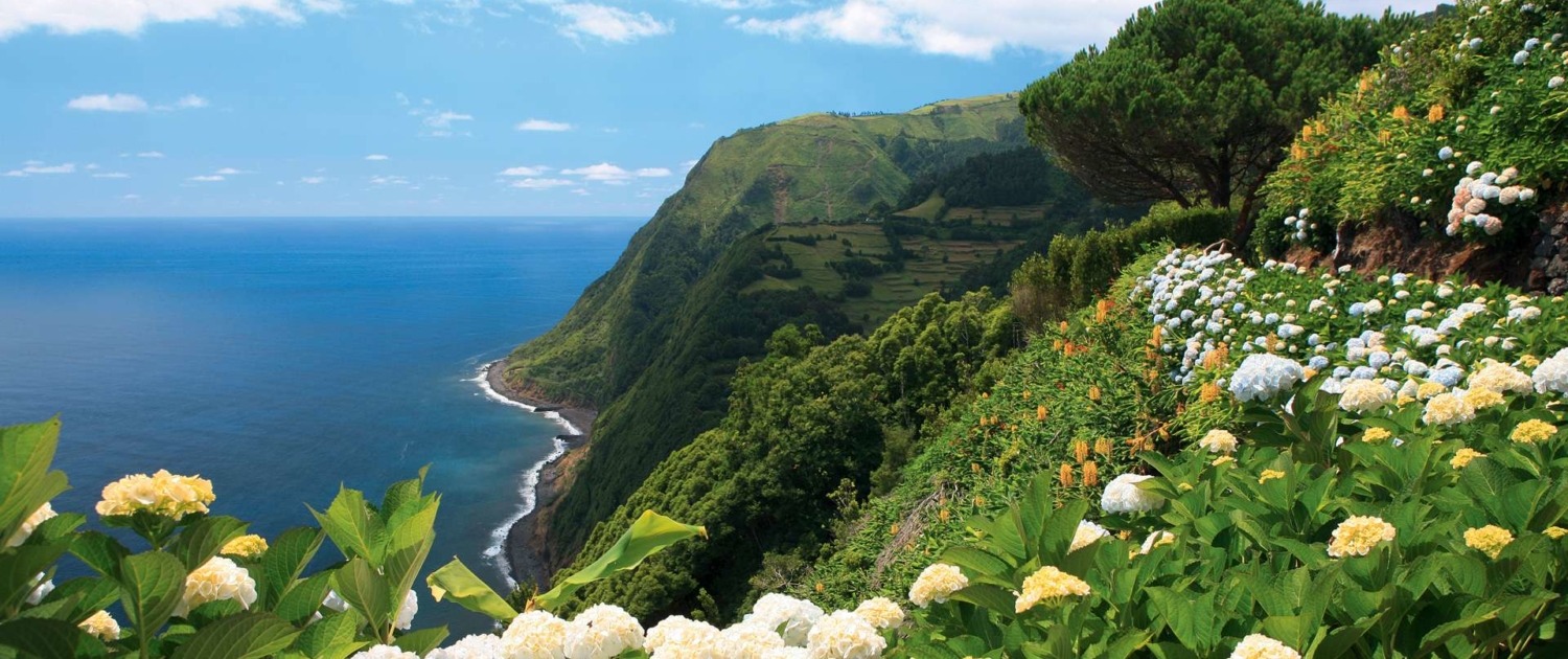 Miradors de Ponta da Madrugada et de Ponta do Sossego, île de São Miguel, Açores