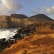 Volcan de Capelinhos sur l'île de Faial au caractère dramatique et d’un paysage véritablement unique