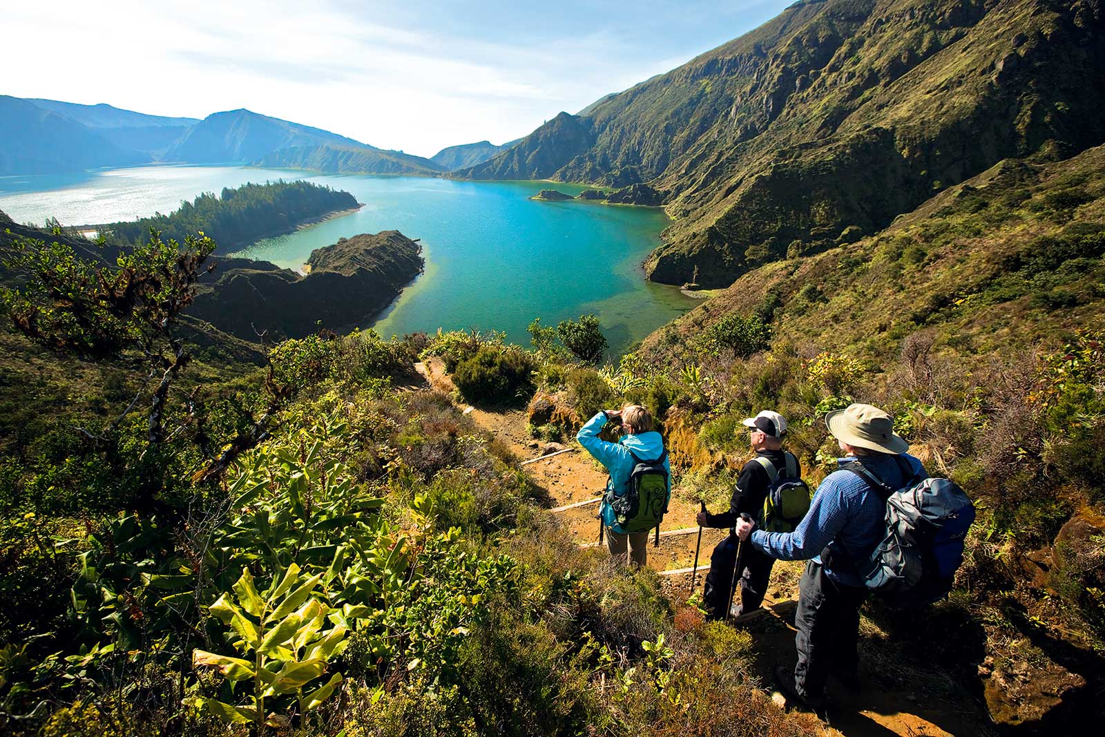 Découvrir le complexe volcanique de Lagoa de Fogo dans le centre de l’île de São Miguel